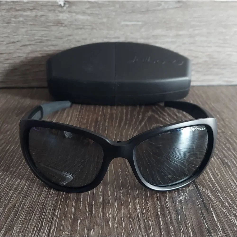 NEW JULBO Fletchy Black Polarized Sunglasses